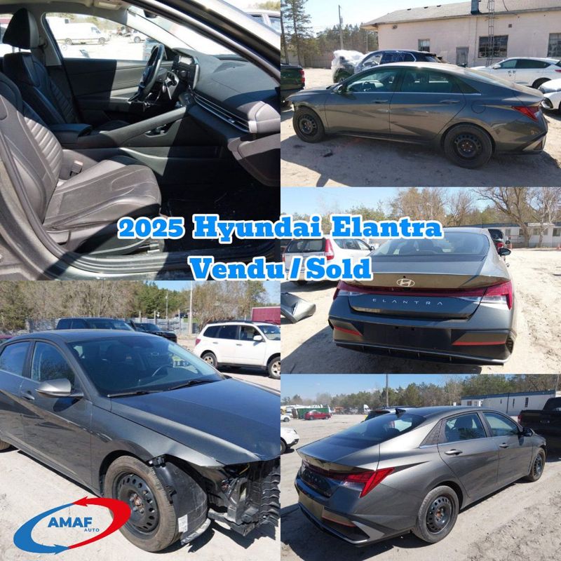 2025 Hyundai Elantra vendue par AMAF Auto