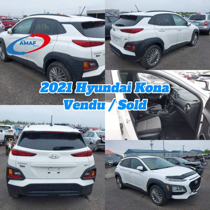 2021 Hyundai Kona vendu par AMAF Auto