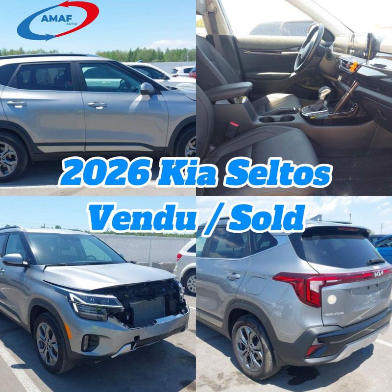 2026 Kia Seltos vendu par AMAF Auto